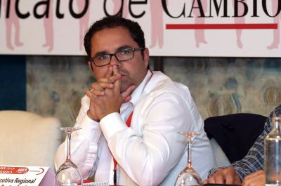 Gustavo Santana, reelegido secretario general de UGT en Canarias.